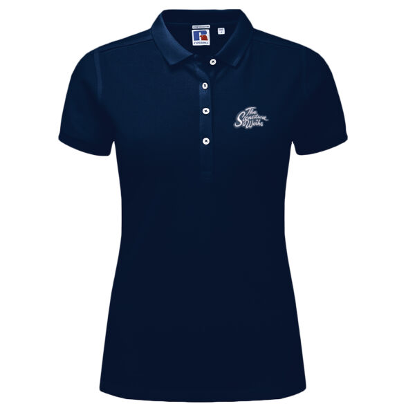 Slim Fit Ladies Polo Shirt Thumbnail